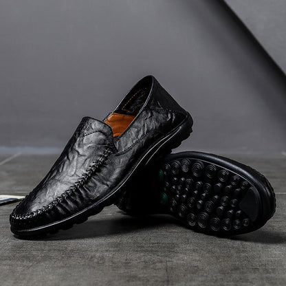 Mænds Loafers i Læder Stilfuld 4
