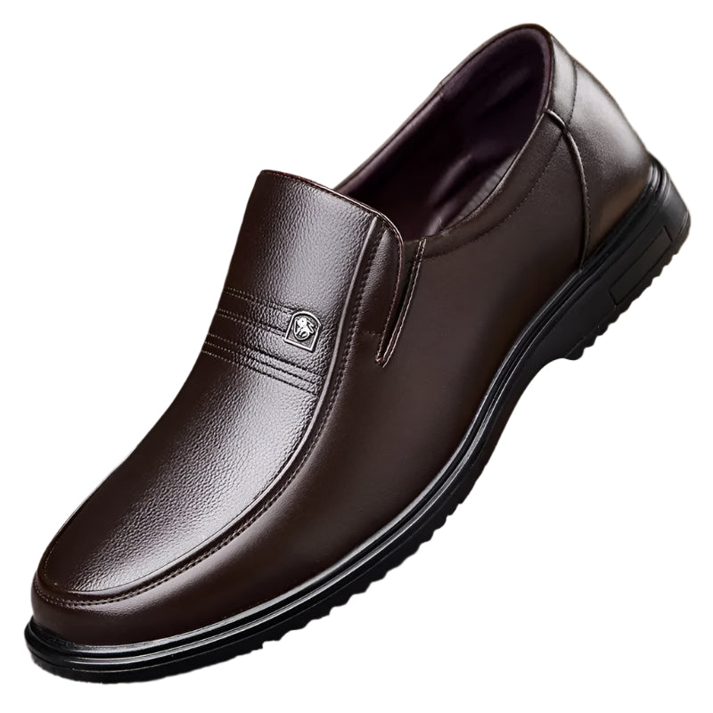 Mænds Loafers i Læder med Elegant Design 0