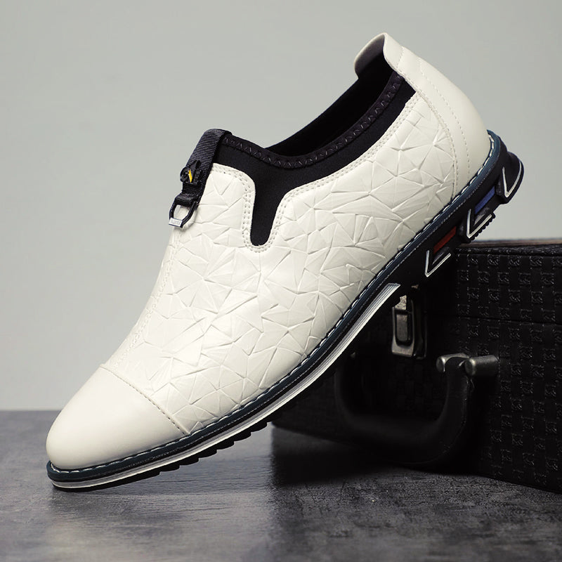 Mænds Loafers med Geometrisk Design 2