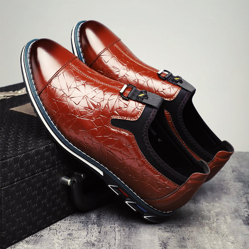 Mænds Loafers med Geometrisk Design 3