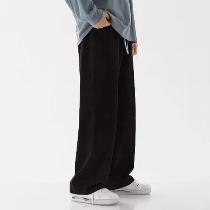 Mænds Løse Jeans med Brede Ben 1