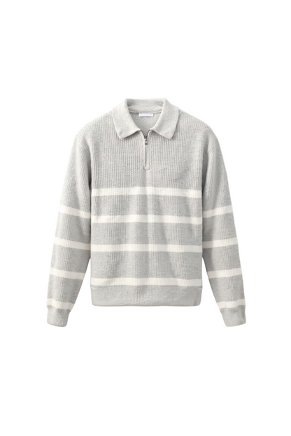 Mænds Lynlås Sweater Klassisk Stil 0