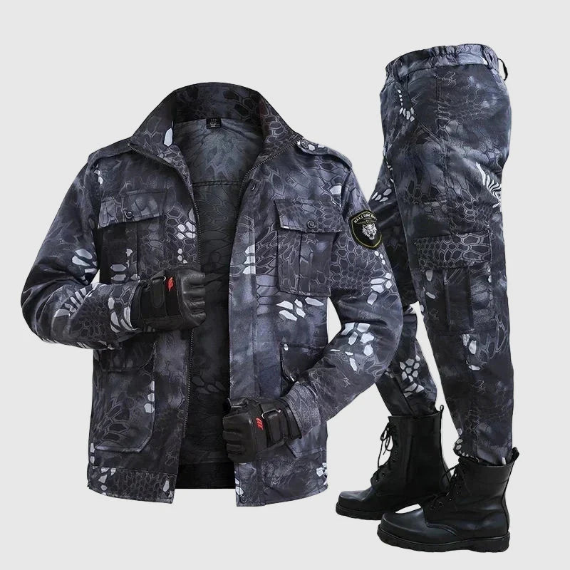 Mænds Outdoor Sæt Camo Design 1