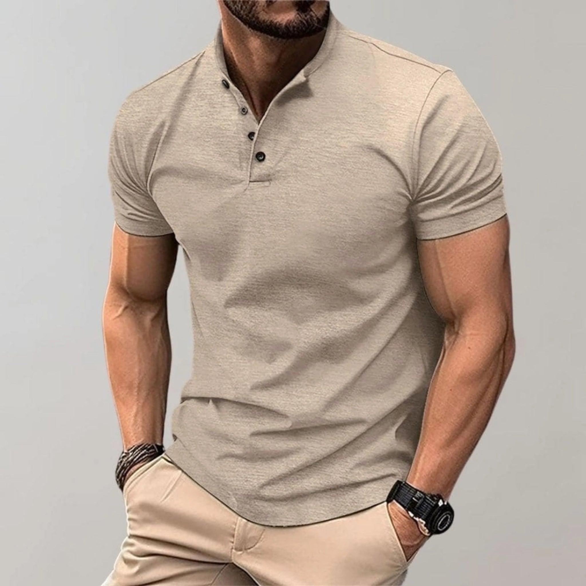 Mænds Poloshirt Casual Stil 2