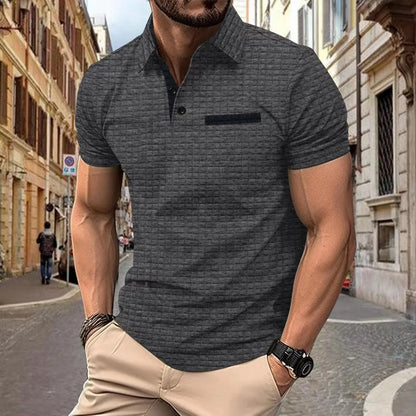 Mænds Poloshirt Casual Stil 5
