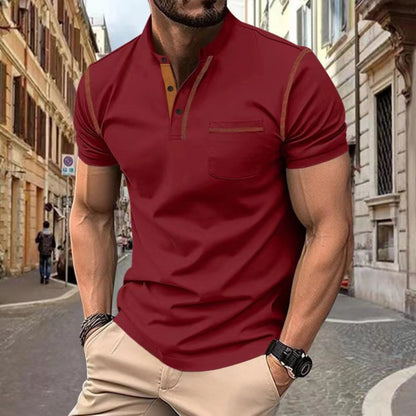 Mænds Poloshirt Klassisk Stil 3