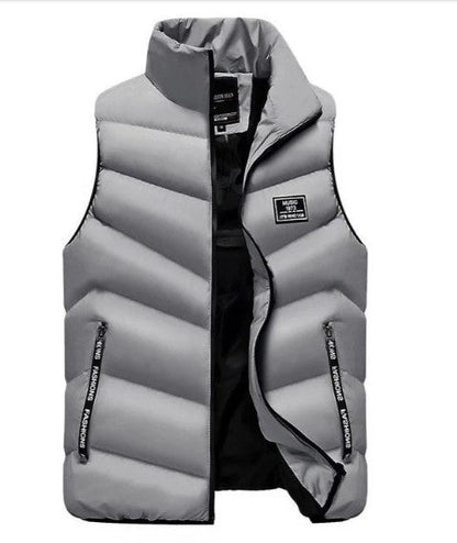 Mænds Puffervest Jakke Casual Stil 5