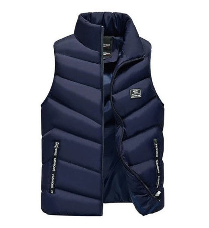 Mænds Puffervest Jakke Casual Stil 6