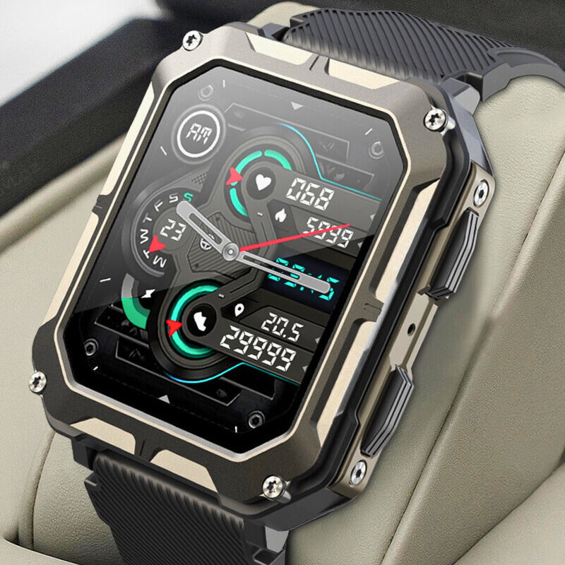 Mænds Robust Smartwatch med Fitness Tracking 7