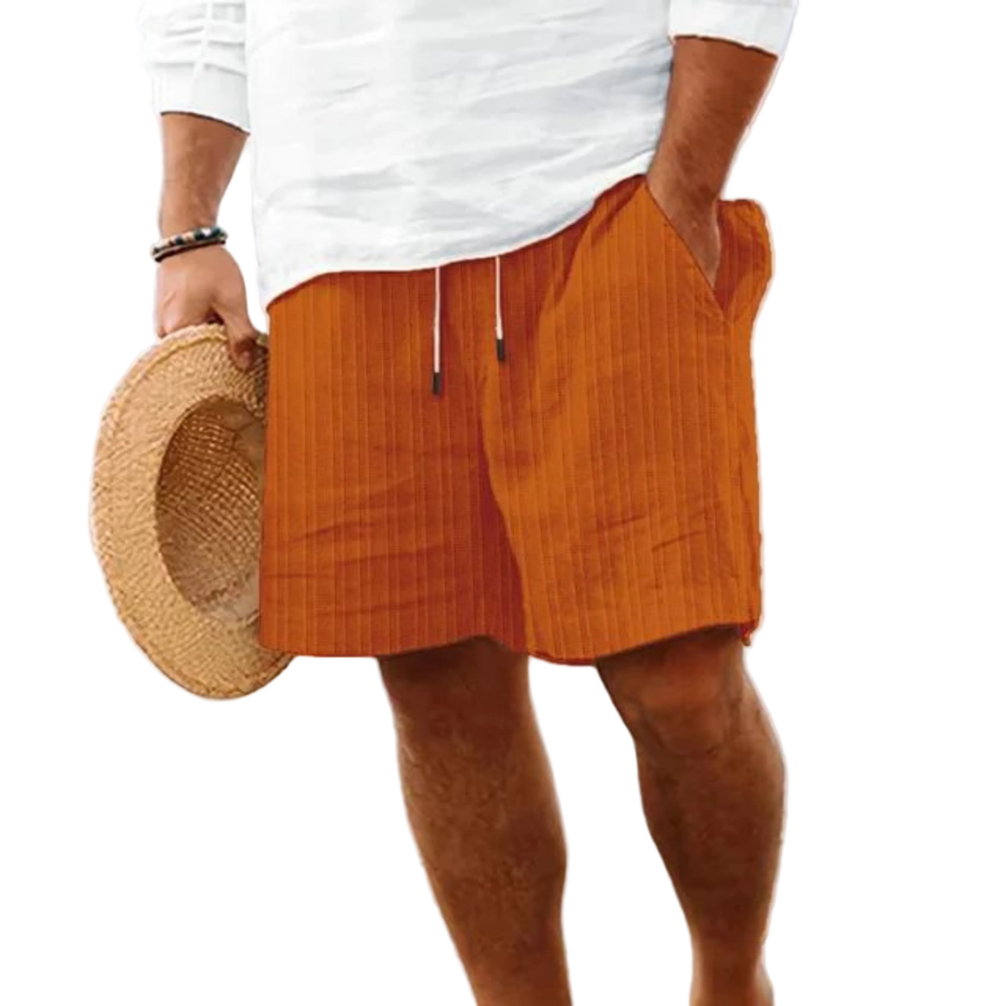 Mænds Shorts med Elastisk Talje 1