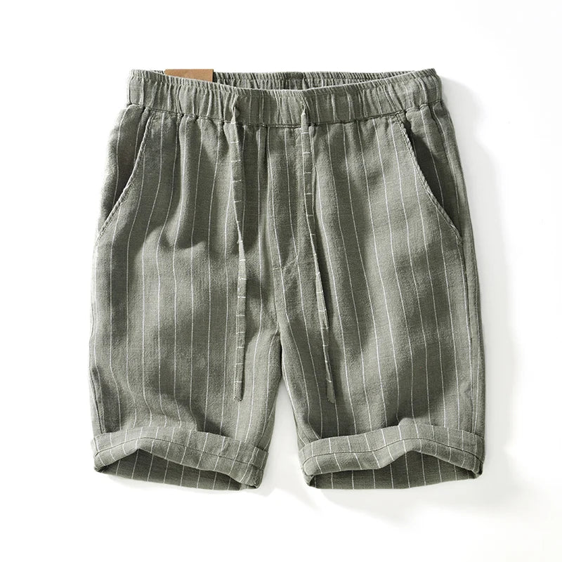 Mænds Shorts med Stribet Design 4