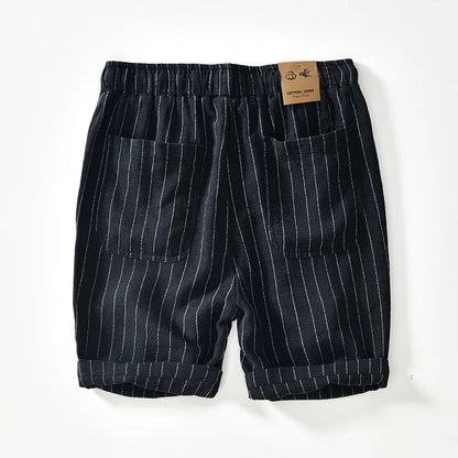 Mænds Shorts med Stribet Design 5
