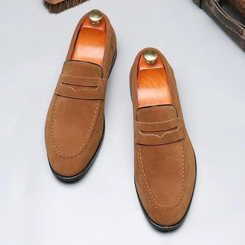 Mænds Slip-on Mokkasiner Komfortable 3