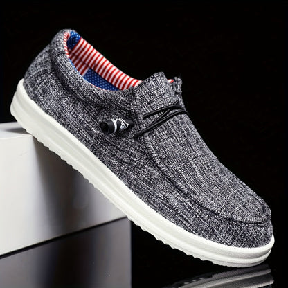 Mænds Slip-on Sko med Lav Top og Elastiske Detaljer 6