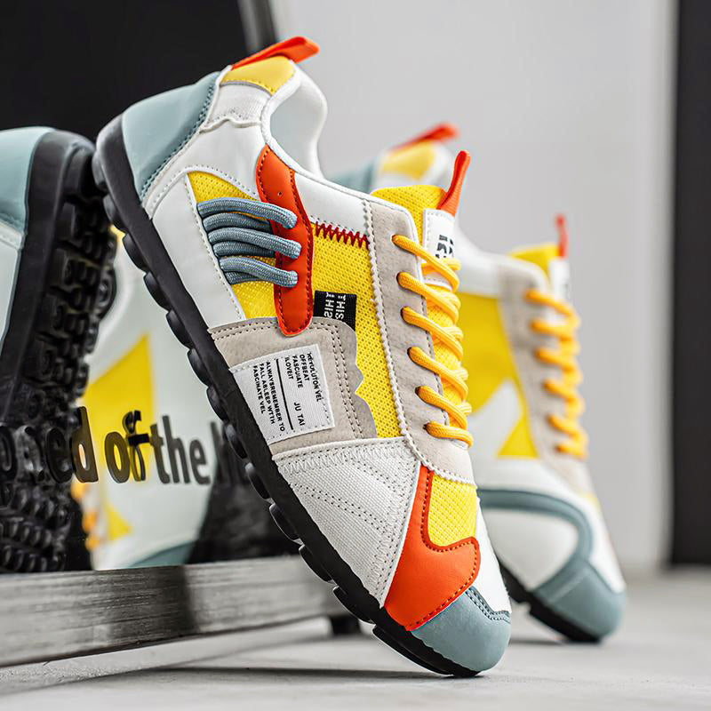 Mænds Sneakers med Lagdelt Design 1