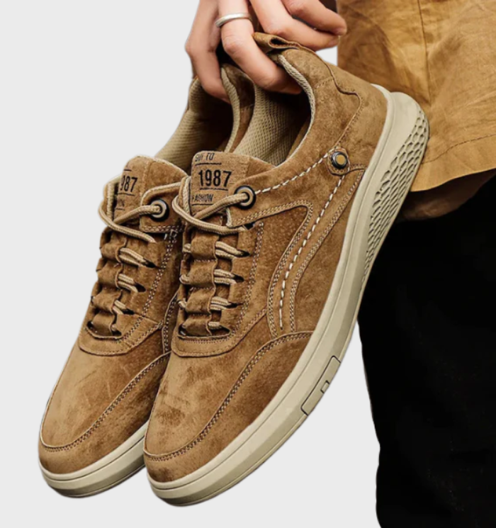 Mænds Sneakers med Snøre Stilfuld Design 3