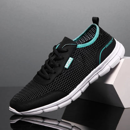Mænds Sport Sneakers Åndbar Mesh Lette Sko 4