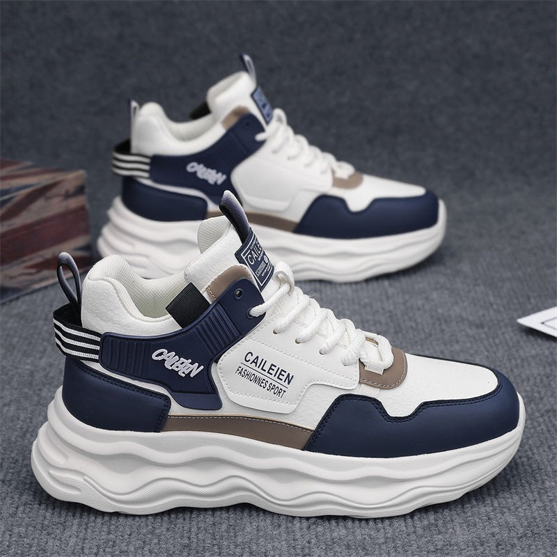 Mænds Sporty Sneakers Mønstret Design til Aktiv Livsstil 4