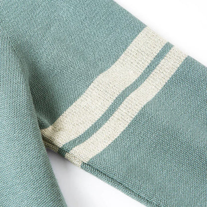 Mænds Strik Cardigan med Knaplukning 3