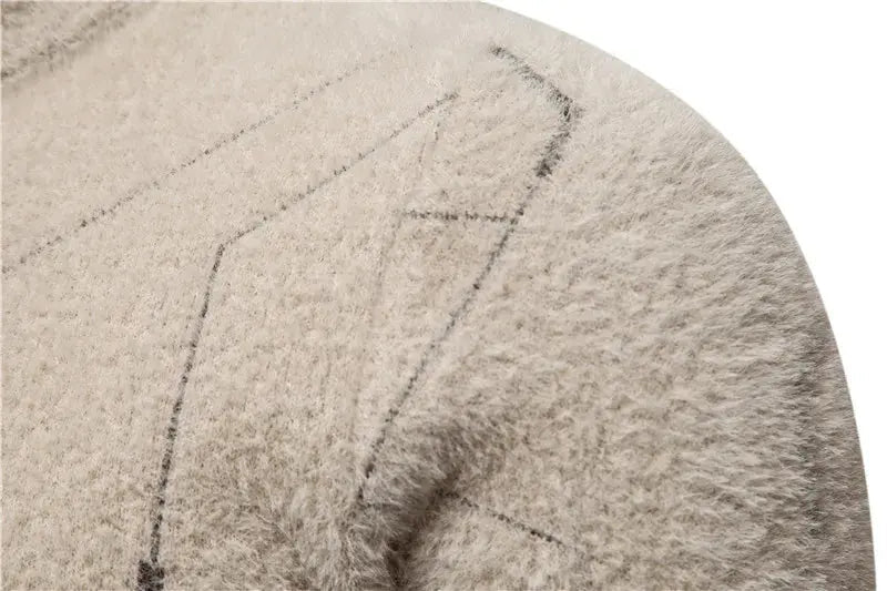 Mænds Strikkede Sweater Klassisk Stil Komfortabel Design 4