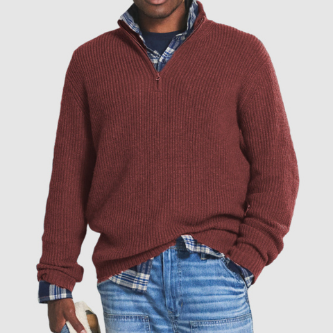 Mænds Strikket Sweater Moderne Stil 0
