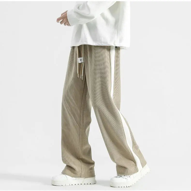 Mænds Træningsbukser med Sidestriber Casual Style 4