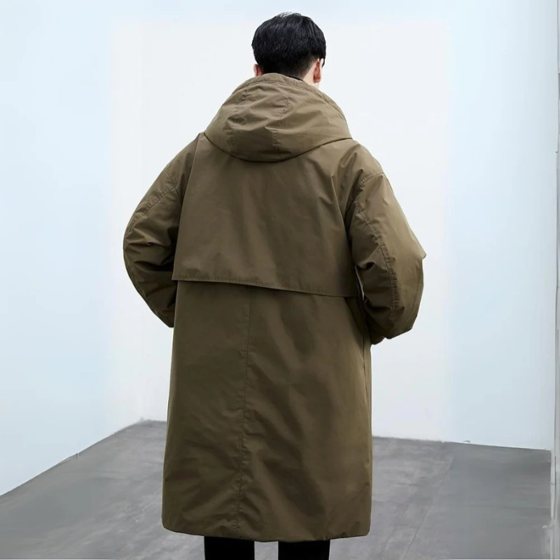 Mænds Trench Coat Puffer Design 2