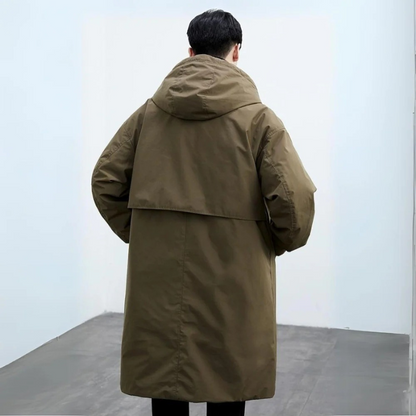 Mænds Trench Coat Puffer Design 2