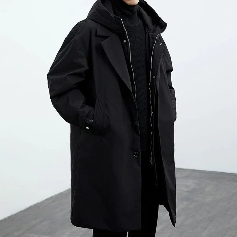 Mænds Trench Coat Puffer Design 3