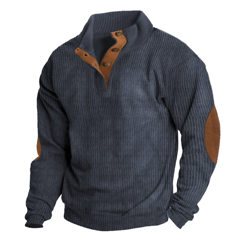 Mænds Udendørs Sweater Med Komfortabel Design 3