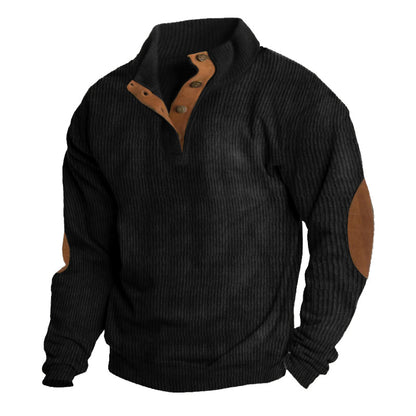 Mænds Udendørs Sweater Med Komfortabel Design 5