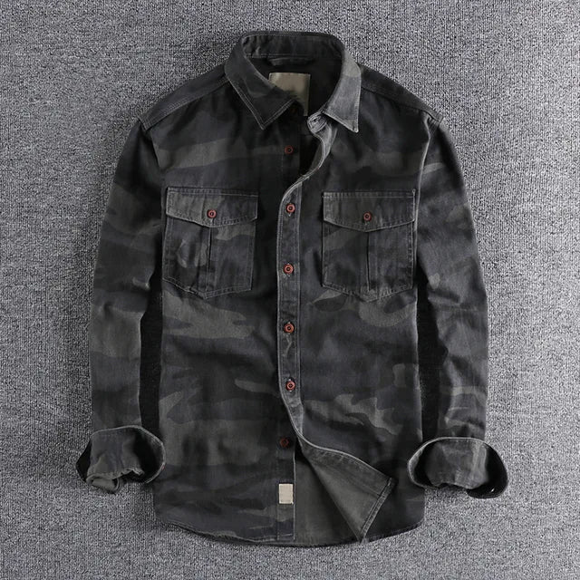Mænds Urban Camo Skjorte 2