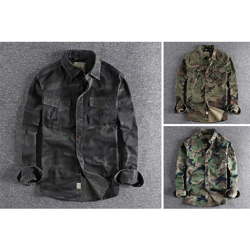 Mænds Urban Camo Skjorte 3
