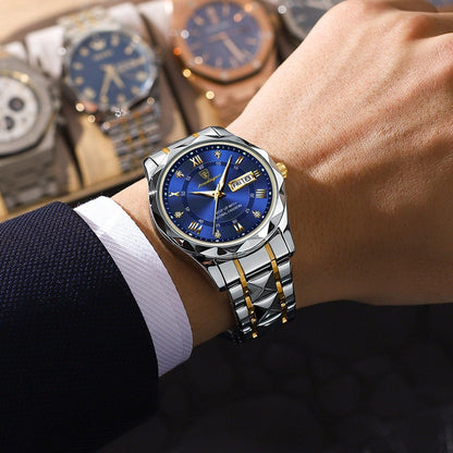 Mænds Vandtæt Armbåndsur Moderne Design Robuste Materialer 2