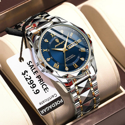 Mænds Vandtæt Armbåndsur Moderne Design Robuste Materialer 4