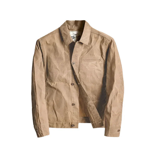 Mænds Vintage Denimjakke Casual Stil 0