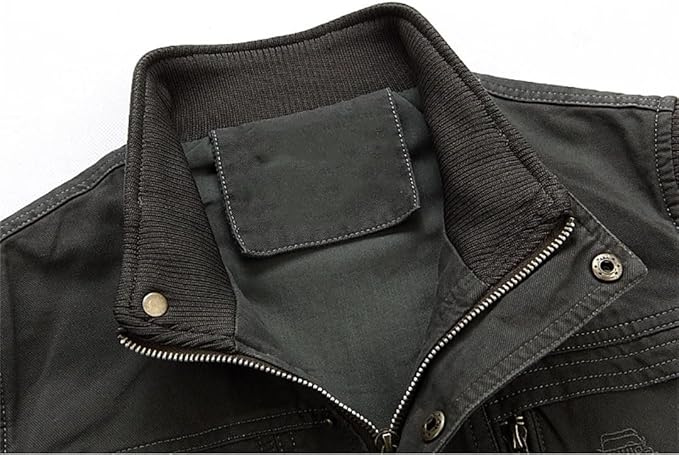 Mænds Vintage Vest med Flere Lommer 3