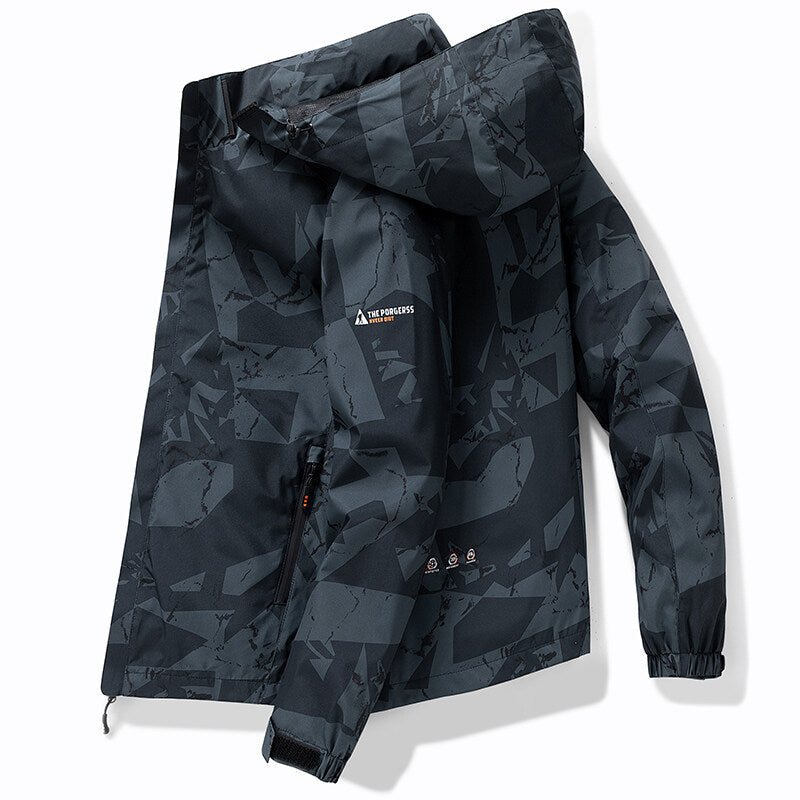 Mænds Vinter Skijakke Sporty Stil 2
