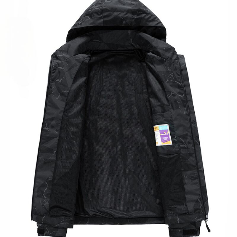 Mænds Vinter Skijakke Sporty Stil 5