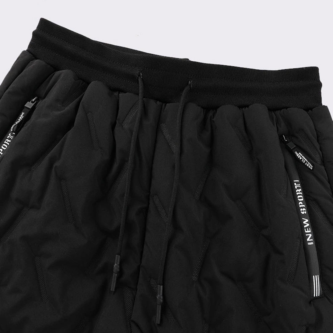 Mænds Vinterbukser Med Snøre Slim Fit 2
