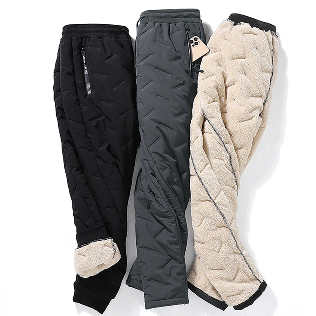 Mænds Vinterbukser Med Snøre Slim Fit 5