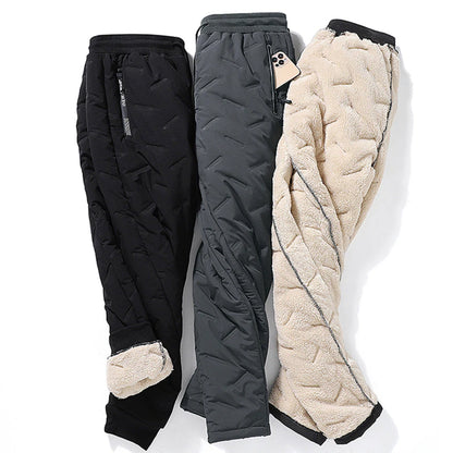Mænds Vinterbukser Med Snøre Slim Fit 5