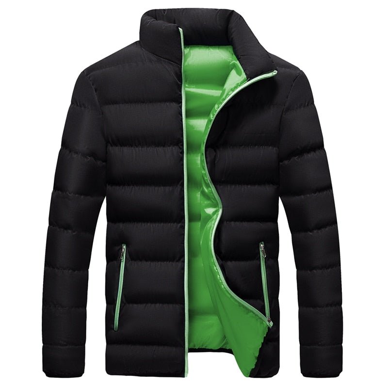 Mænds Vinterjakke Praktisk Design 3