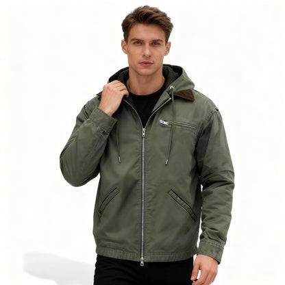 Mænds Vinterparka Moderne Design 0