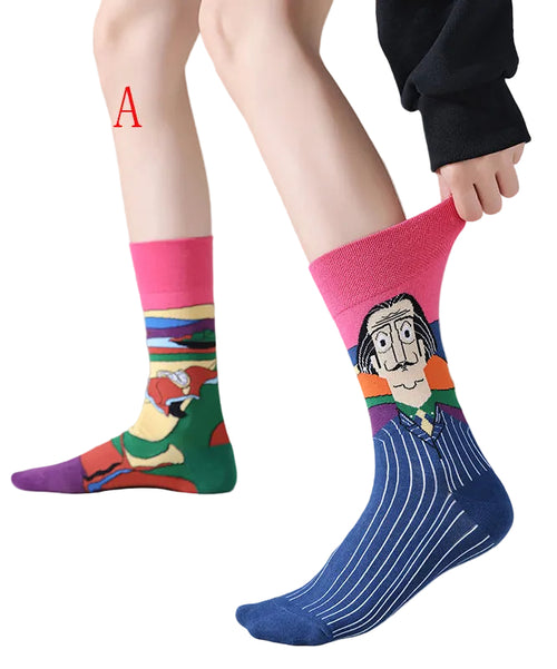 Mellemlæg Sokker Asymmetrisk Design 0