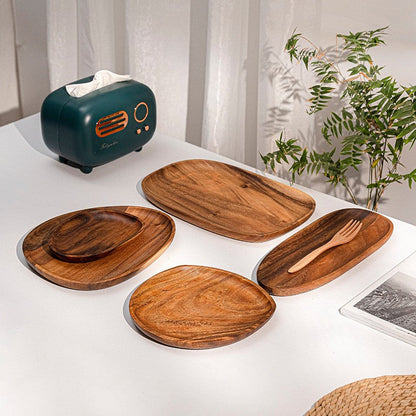 Minimalist Serveringsbakke Med Organisk Design 3