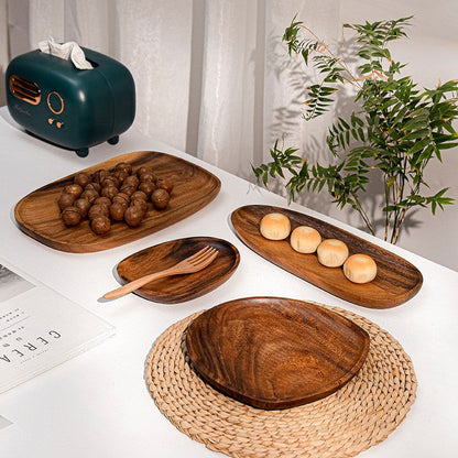 Minimalist Serveringsbakke Med Organisk Design 5