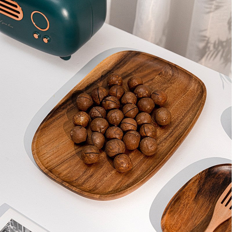 Minimalist Serveringsbakke Med Organisk Design 6