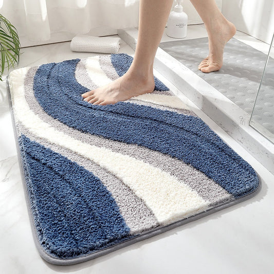 Moderne Bademåtte med Bølge Design 0