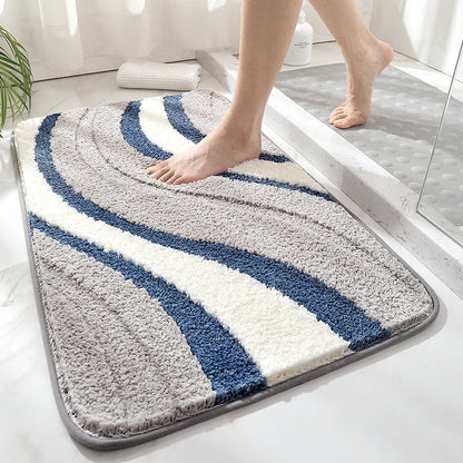 Moderne Bademåtte med Bølge Design 2